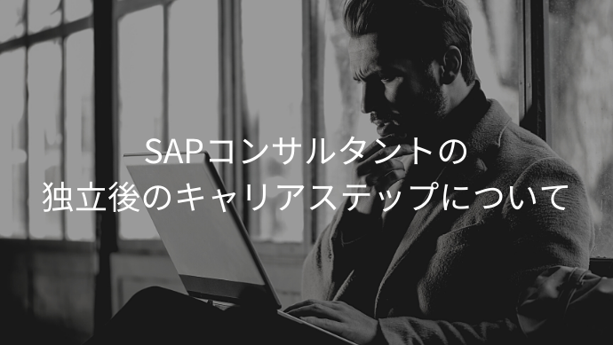 SAPコンサルタントの独立後のキャリアステップについて