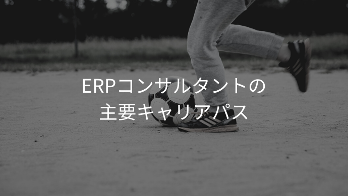 ERPコンサルタントの主要キャリアパス