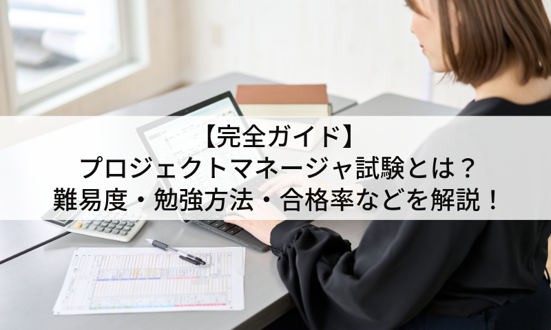 【完全ガイド】プロジェクトマネージャ試験とは?難易度・勉強方法・合格率などを解説!